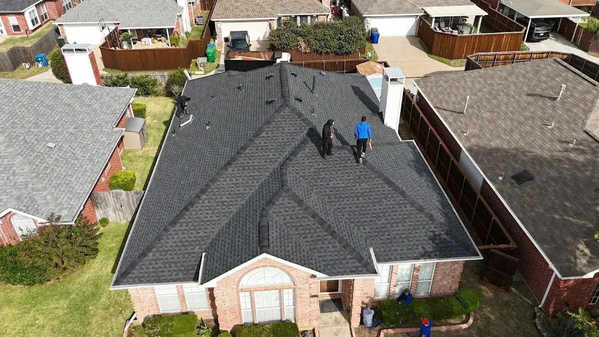 Commercial Roofing work in progress on a Kissimmee property